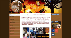 Desktop Screenshot of dunesaventure.com